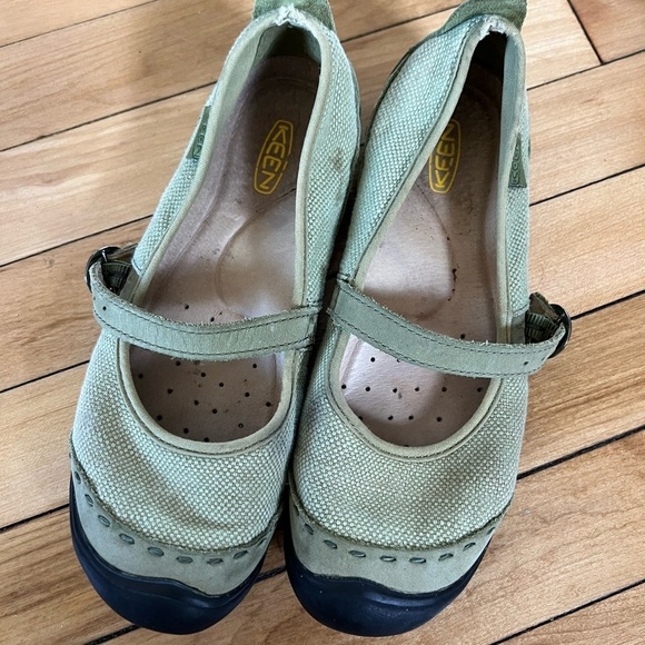 Keen green Mary Jane shoes - Picture 3 of 6